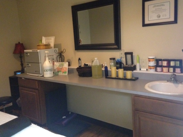 The Day Spa at Goldsboro Spine Center massage bed