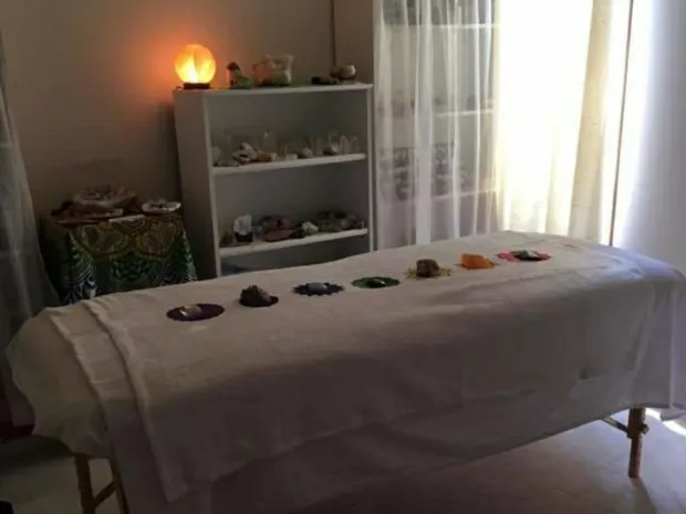 Moment of peace and massage 
