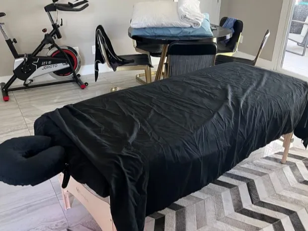 Stellar the massage therapist worker
