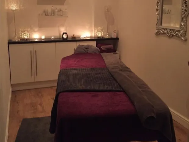 Moment of peace and massage 