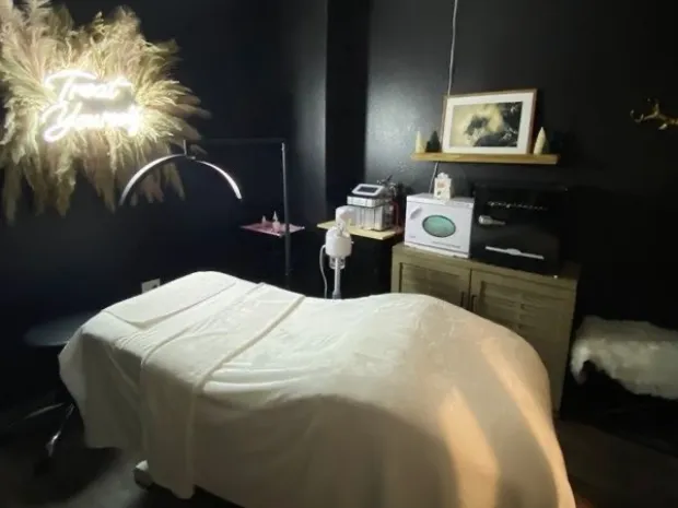 Moment of peace and massage 
