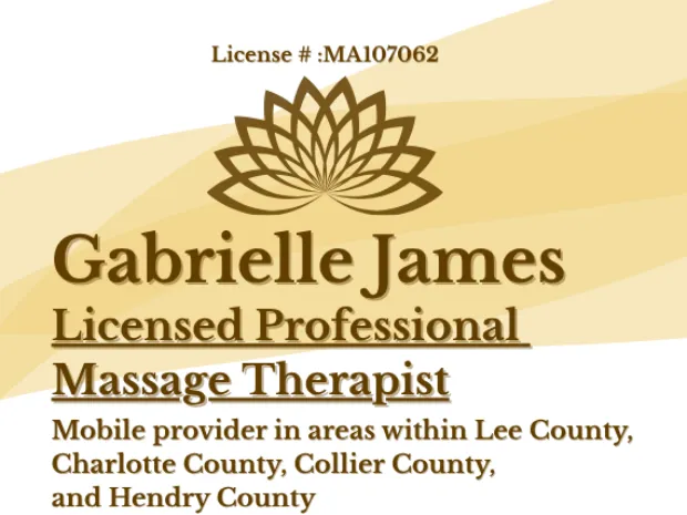 Gabrielle James Licensed Massage Therapist