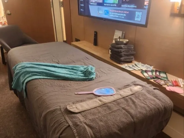 Moments of peace and massage 