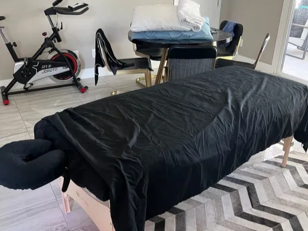 Moments of peace and massage 