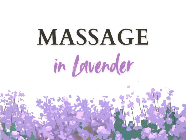 Massage in Lavender