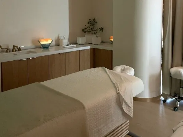 Moment of peace and massage 