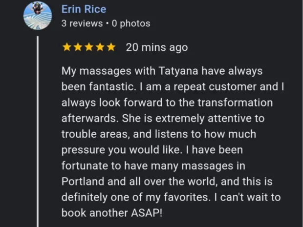 Tatyana Mikhlina Bodywork 