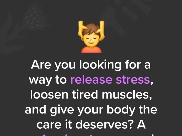 Massage and Manscaping