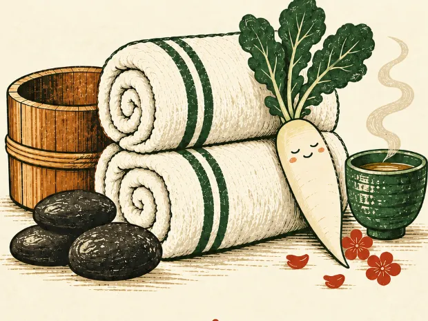 Perky Daikon Massage