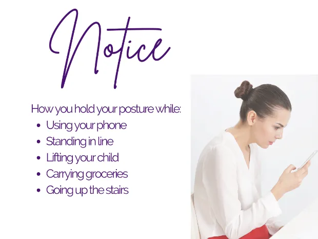 Stand tall Breathe deep