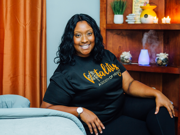 Book a massage with JaMel Morant, Licensed Massage & Bodywork Therapist