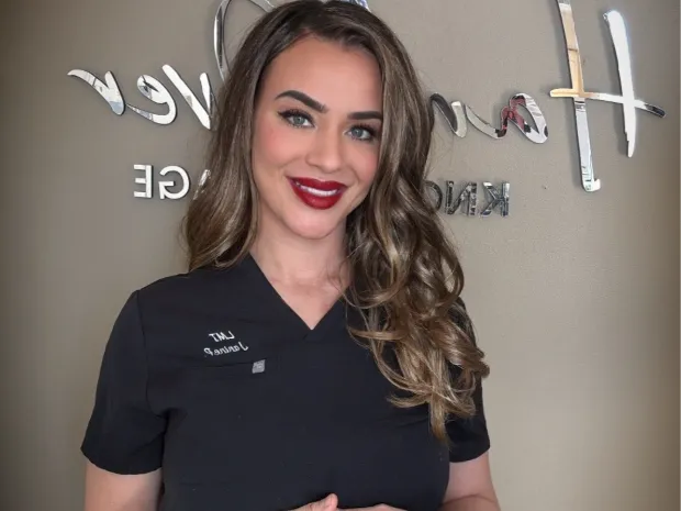 Hand over knot Massage